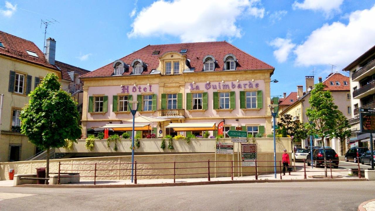 Hotel La Guimbarde Morteau Esterno foto
